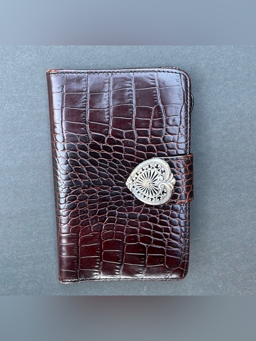 Brighton Brown Crocodile Wallet Brighton Brown Crocodile Wallet